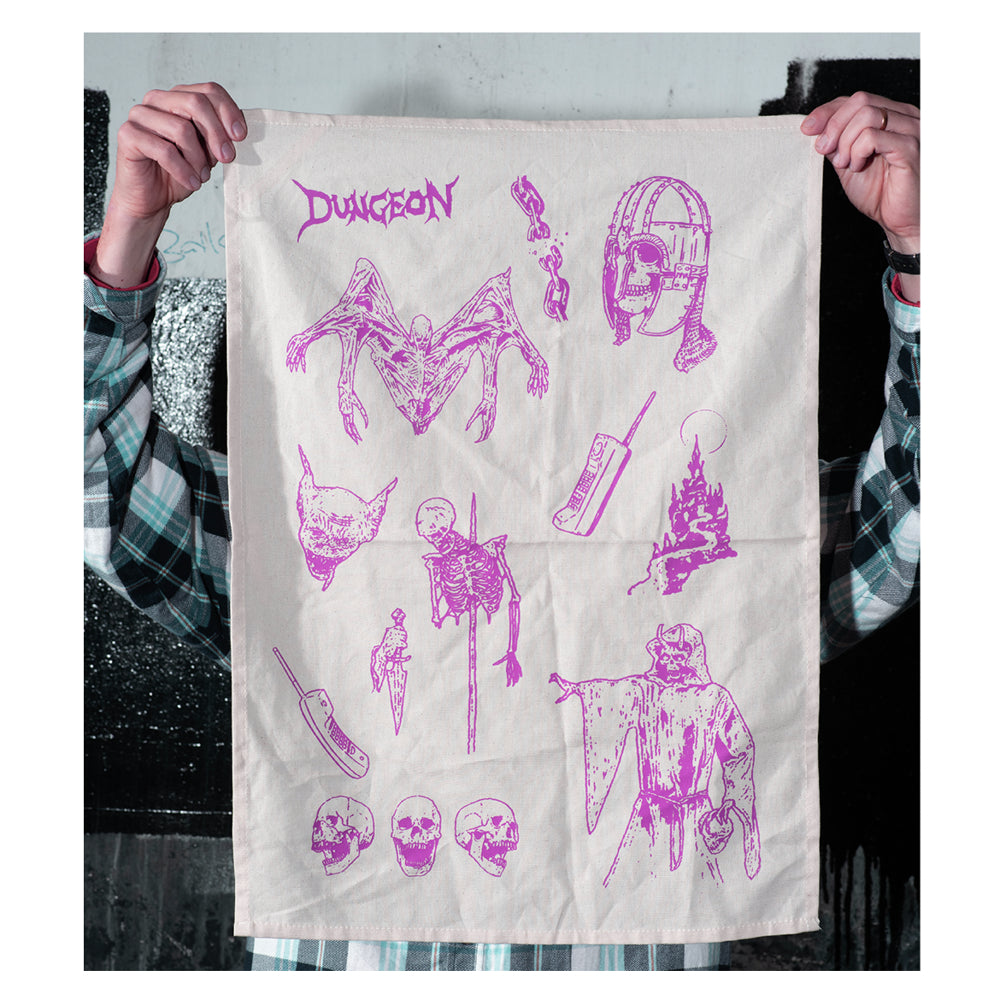 Dungeon Tea Towel