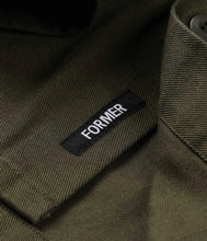 Former Daring Long Sleeve Overshirt - Deep Olive
