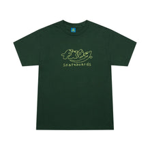 Frog Skateboards Dino Logo Tee - Forest Green