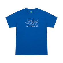 Frog Skateboards Dino Logo Tee - Royal Blue