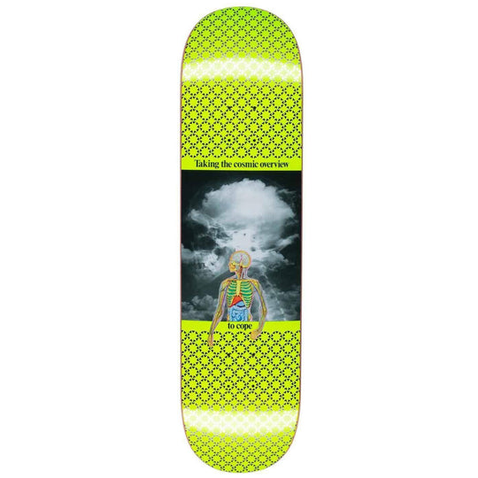 Fucking Awesome Cope Neon Green Skateboard Deck - 8.5