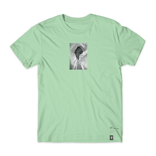 Girl Skateboards Shot By Spike Bjork Tee - Mint Green