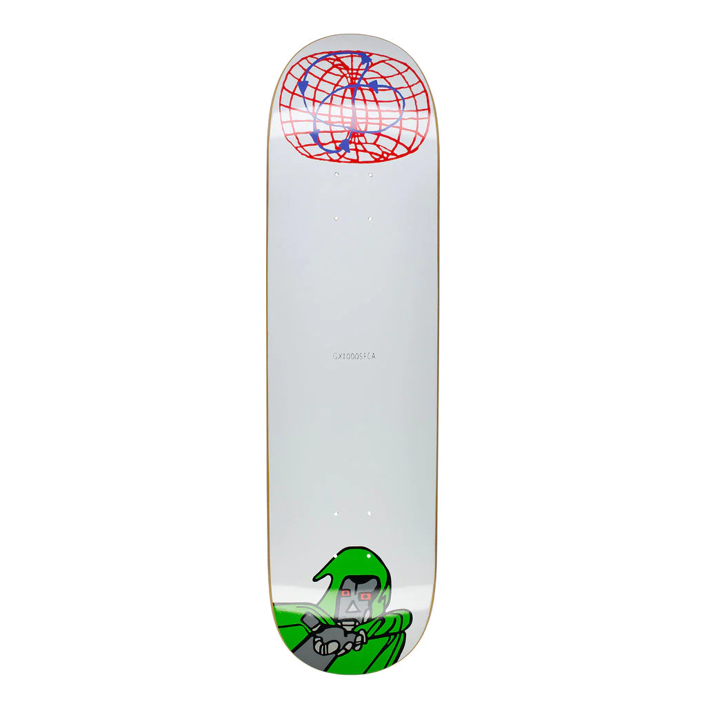 Tavola Skateboard Primitive Silvas Doctor Doom 8.25 - Nuovo Deck In Acero, Artwork Vintage
