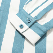 Helas Liner Long Sleeve Shirt - White / Blue