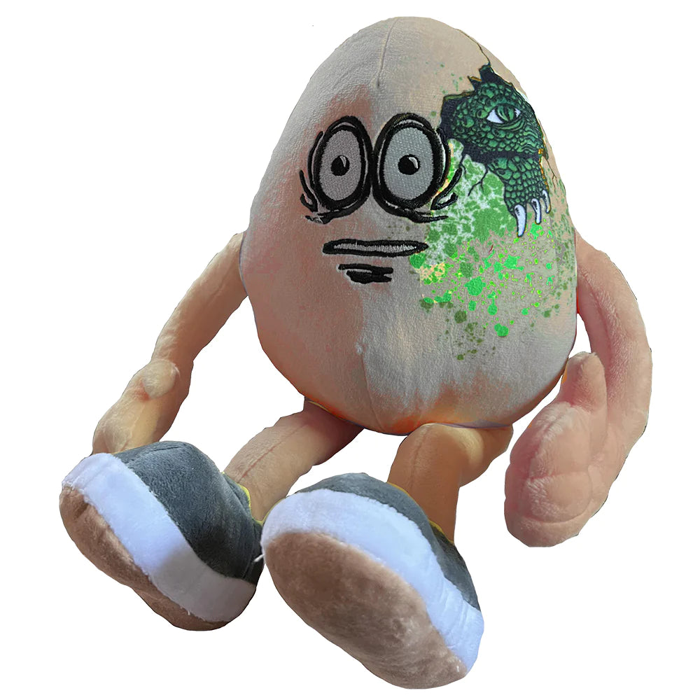 Heroin Skateboards Gator Egg Plush Toy