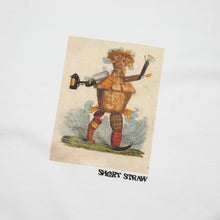 Short Straw Swing Heavy T-Shirt - White