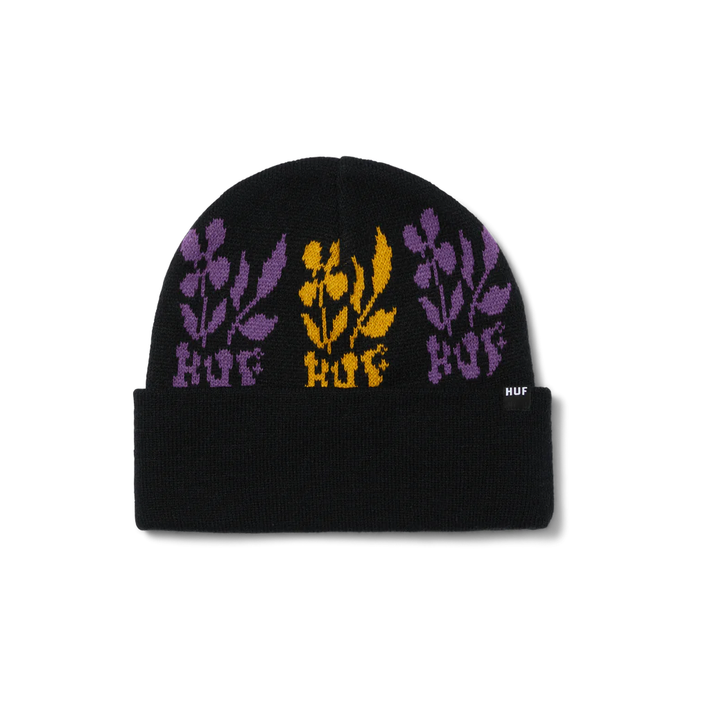 HUF Blossom Beanie - Black