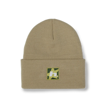 HUF Star box Logo Beanie - Putty