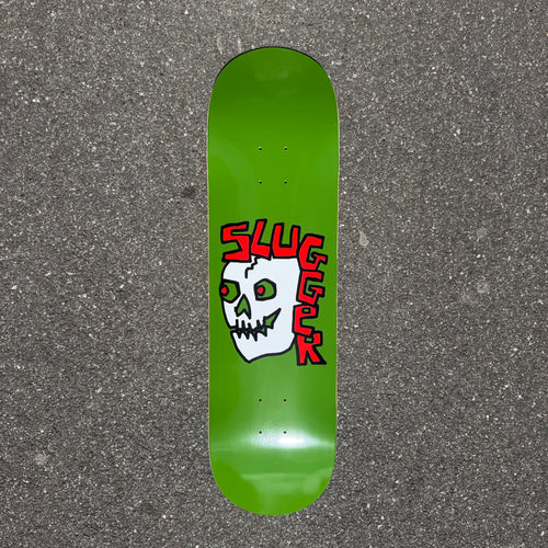 Slugger Skullet Skateboard Deck - 8.25