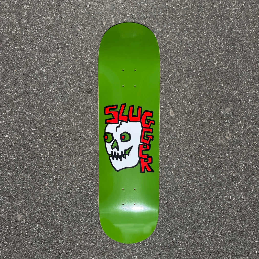 Slugger Skullet Skateboard Deck - 8.00