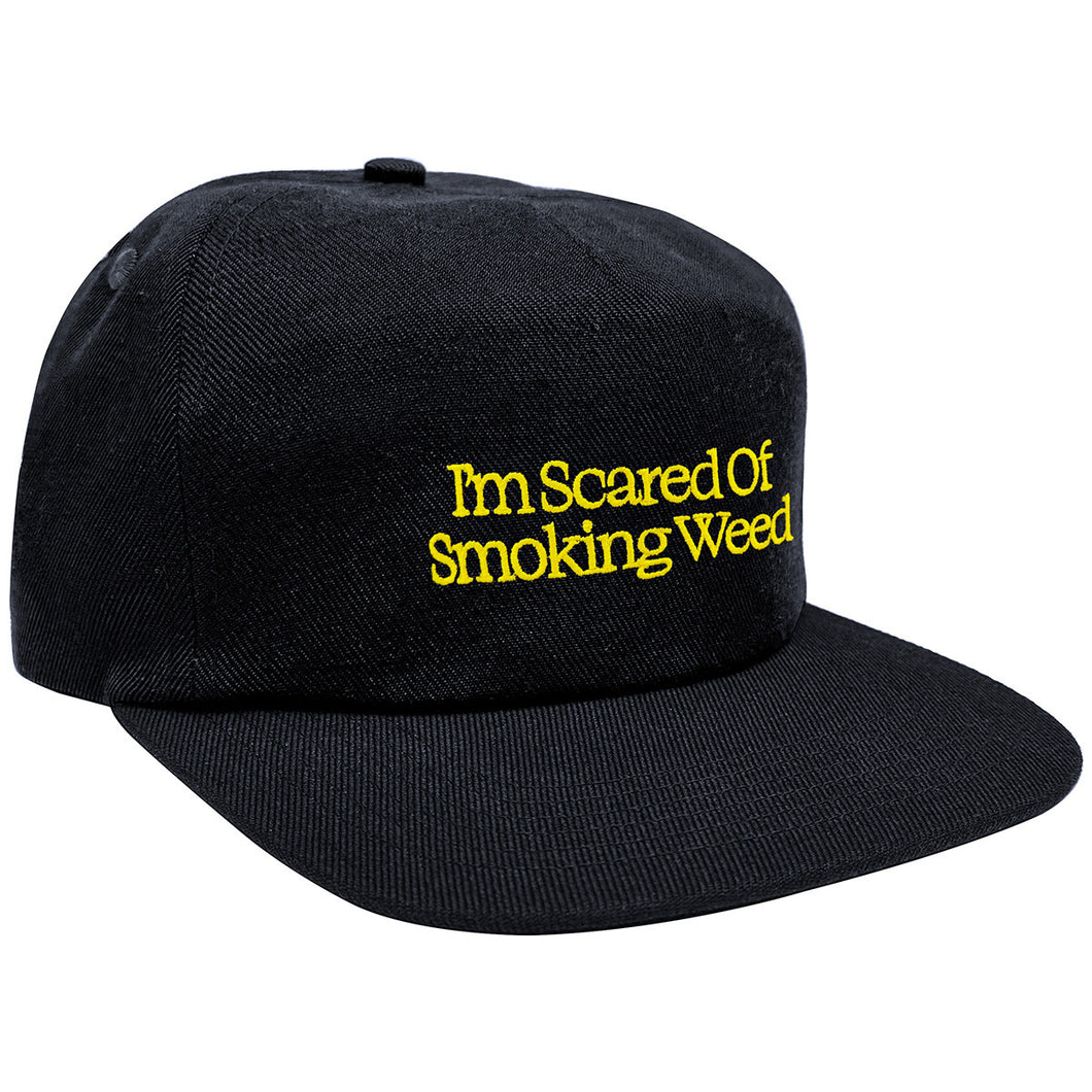 Jacuzzi Unlimited Scared Of Smoking Weed Cap - Black