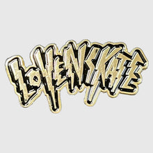 Lovenskate Gold Pin Badge