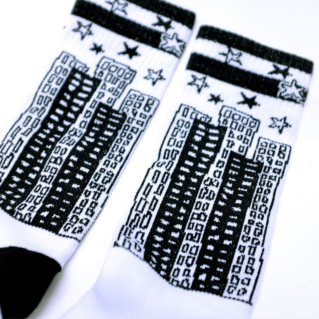 Lovenskate Slacker Socks - White – Slugger Skate Store