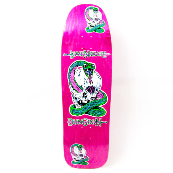 Lovenskate X Dungeon Skateboard Deck - 9.5