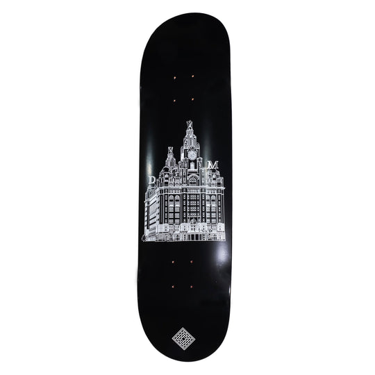 The National Skateboard Co. Mackey Liver Building Skateboard Deck - 8.5