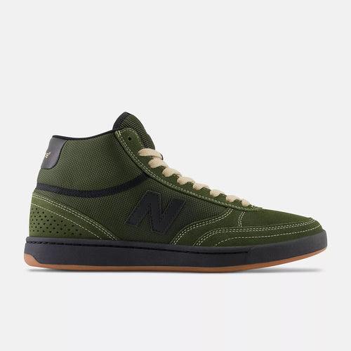 New Balance Numeric 440 Hi Skate Shoes - Forest Green With Black