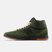 New Balance Numeric 440 Hi Skate Shoes - Forest Green With Black
