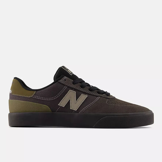 New Balance Numeric 272 Team Skateboard Shoes - Black Cement With Dockside