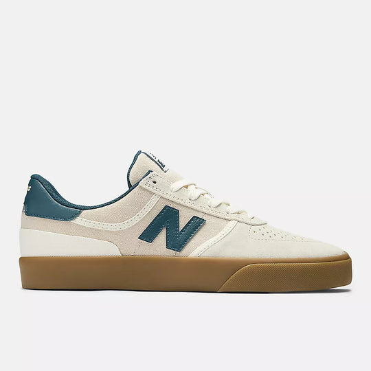 New Balance Numeric 272 Team Skateboard Shoe - Sea Salt With Deep Ocean