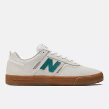 New Balance Numeric 306 Jamie Foy Skateboard Shoes - Sea Salt With Green