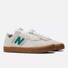 New Balance Numeric 306 Jamie Foy Skateboard Shoes - Sea Salt With Green