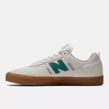 New Balance Numeric 306 Jamie Foy Skateboard Shoes - Sea Salt With Green