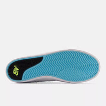 New Balance Numeric 306 Jamie Foy Skateboard Shoe - White With Aqua Sky