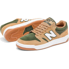 New Balance Numeric 480 Skateboard Shoes - White / Orange