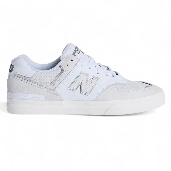 New Balance Numeric X Arrow & Beast 574 Skate Shoes - White / White