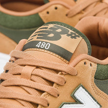 New Balance Numeric 480 Skateboard Shoes - White / Orange