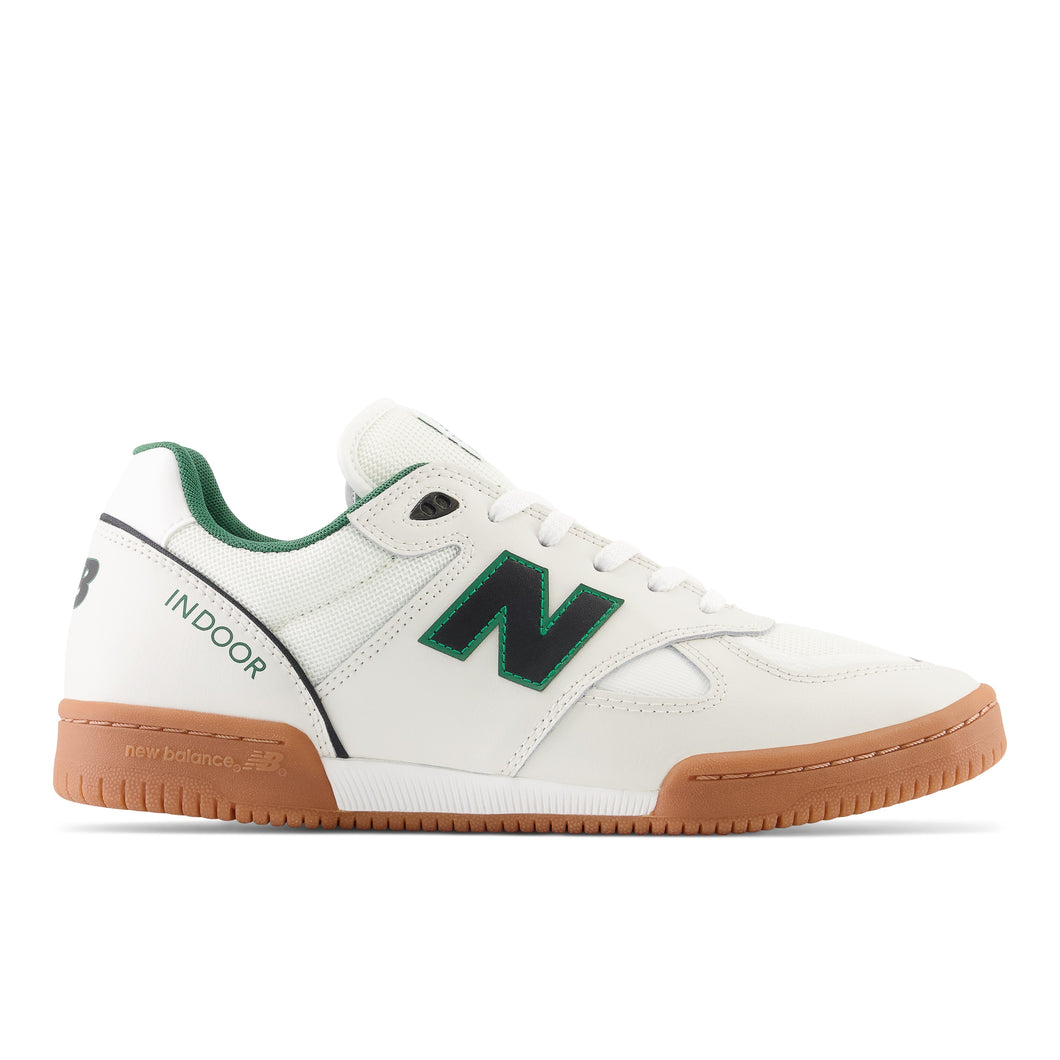 New Balance Numeric NM600 Tom Knox Skateboard Shoes White Green Slugger Skate Store