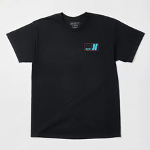 North Skate Mag North N Logo T-Shirt - Black / Blue / Red