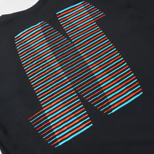 North Skate Mag North N Logo T-Shirt - Black / Blue / Red