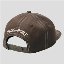 Pass-Port Sterling 6 Panel Cap - Choc
