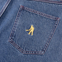 Pass~Port Workers Club Denim Shorts - Washed Dark Indigo