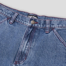 Pass~Port Workers Club Denim Shorts - Washed Dark Indigo