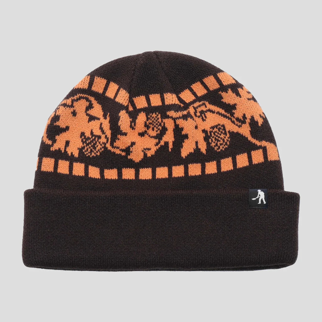 Pass~Port Vine Beanie - Brown / Orange