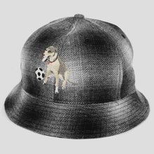 Pass-Port Bobby Flannel 6 Panel Bucket Cap - Black