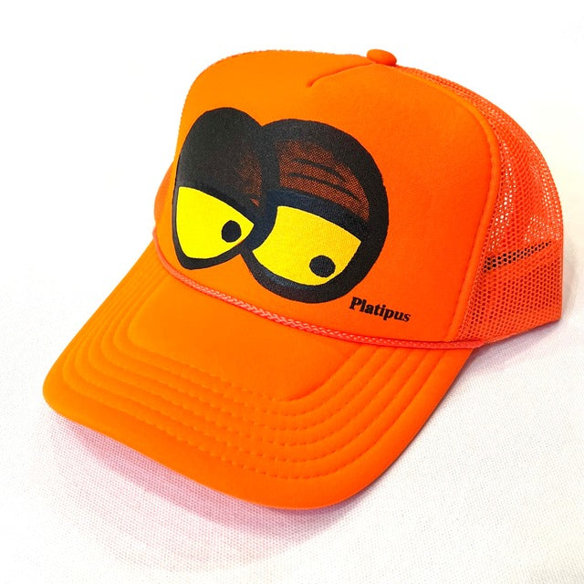 Platipus Skateboards Eyes Mesh Cap - Orange