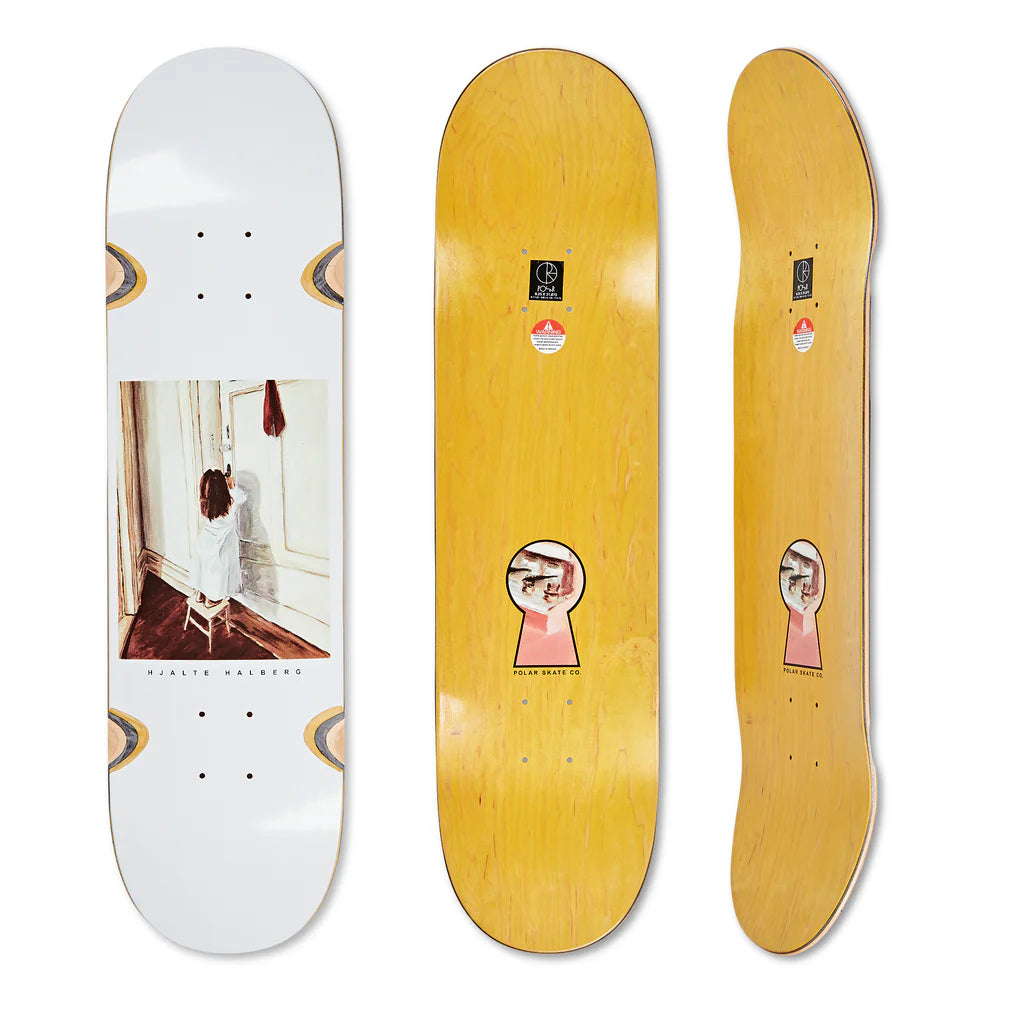 Polar Skate Co Hjalte Halberg Key Hole Skateboard Deck - 8.5 Wheel Polar Skate Co Hjalte Halberg Key Hole Skateboard Deck - 8.5 Wheel