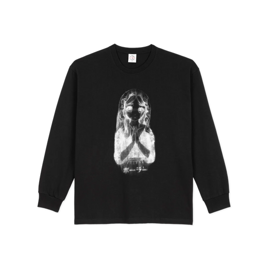 Polar Skate Co Saint Kawaii Long Sleeve - Black