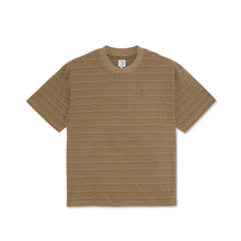 Polar Skate Co Stripe Surf Tee - Camel