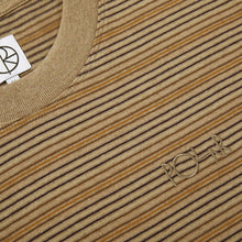 Polar Skate Co Stripe Surf Tee - Camel
