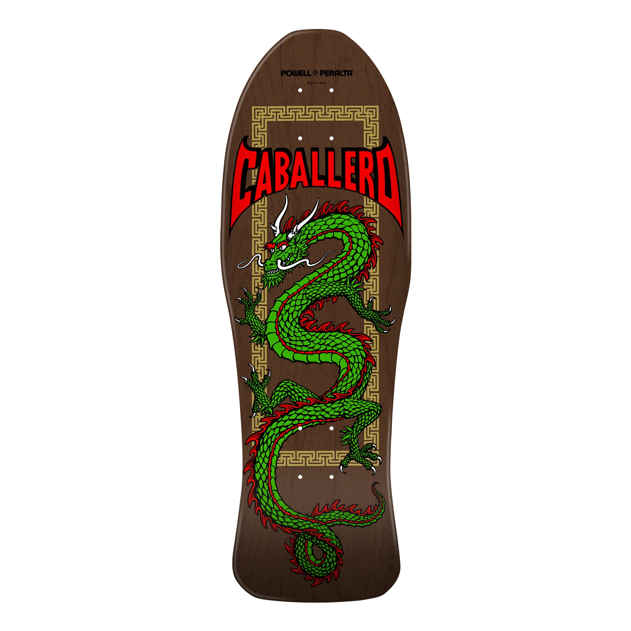 Skateboard Powell Peralta Steve Caballero 'Chinese Dragon Pearl' - Réédition 2012 - Neuf Hors Blister