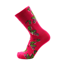 Psockadelic Croc Socks - Pink