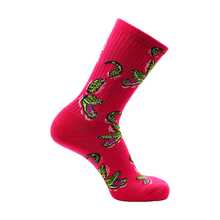 Psockadelic Croc Socks - Pink
