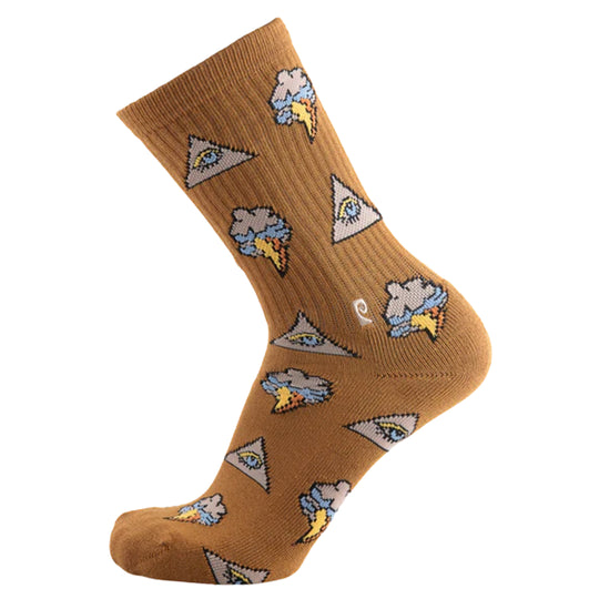 Psockadelic Eye Cloud Socks