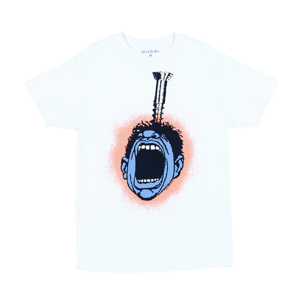 Quasi Screwhead Tee - White