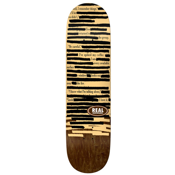 Real Skateboards Non-Fiction Skateboard Deck - 8.38