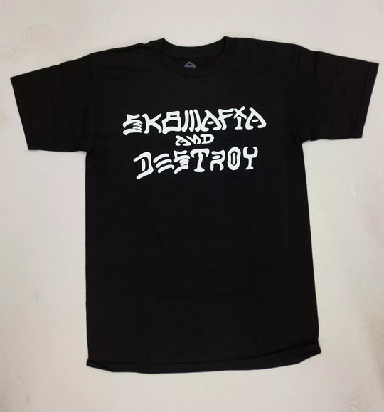 Sk8Mafia And Destroy T-Shirt - Black